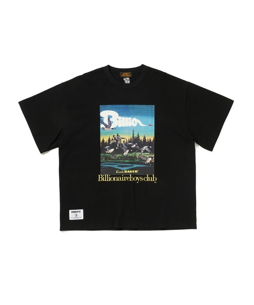 Eddie Bauer(エディーバウアー)の「BILLIONAIRE BOYS CLUB×Eddie Bauer / コットン半袖Tシャツ #1(Tシャツ/カットソー・メンズ・ホワイト/ブラック・L/M)」の2枚目の写真