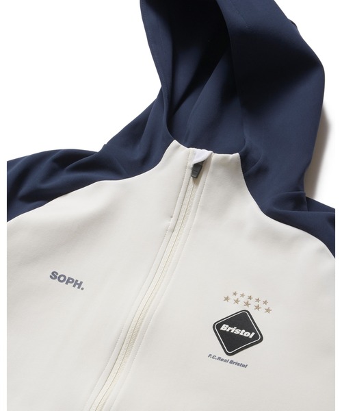 F.C.Real Bristol（エフシーレアルブリストル）の「PDK HOODED JACKET（ブルゾン・メンズ・ネイビー/ブラック・SMALL/MEDIUM/LARGE/X-LARGE/XX-LARGE）」の10枚目の写真