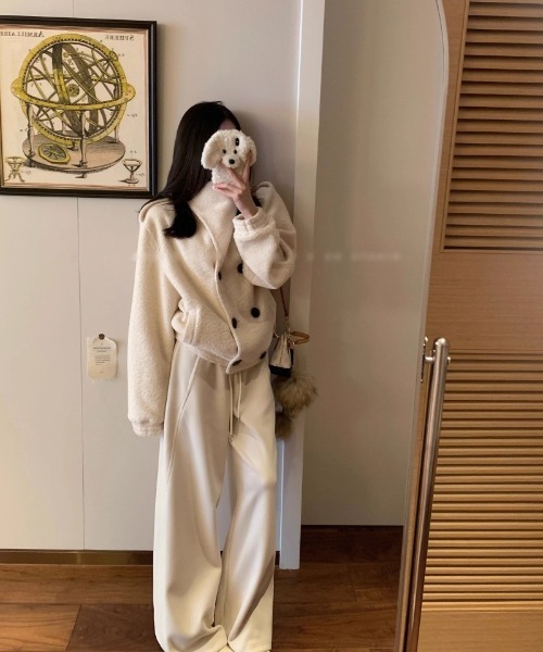 Ritzy（リッツィー）の「フェイクムートンコート（ムートンコート・レディース・ベージュ・M）」の2枚目の写真