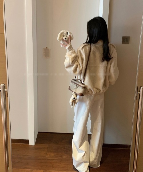 Ritzy（リッツィー）の「フェイクムートンコート（ムートンコート・レディース・ベージュ・M）」の12枚目の写真