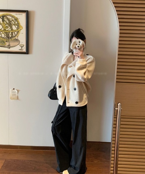 Ritzy（リッツィー）の「フェイクムートンコート（ムートンコート・レディース・ベージュ・M）」の14枚目の写真