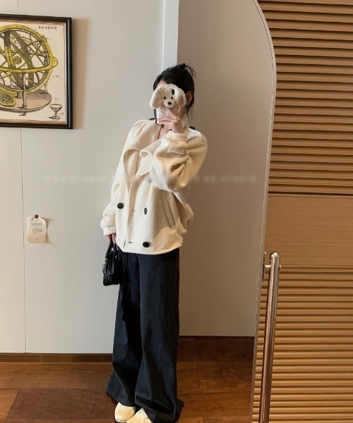 Ritzy（リッツィー）の「フェイクムートンコート（ムートンコート・レディース・ベージュ・M）」の18枚目の写真