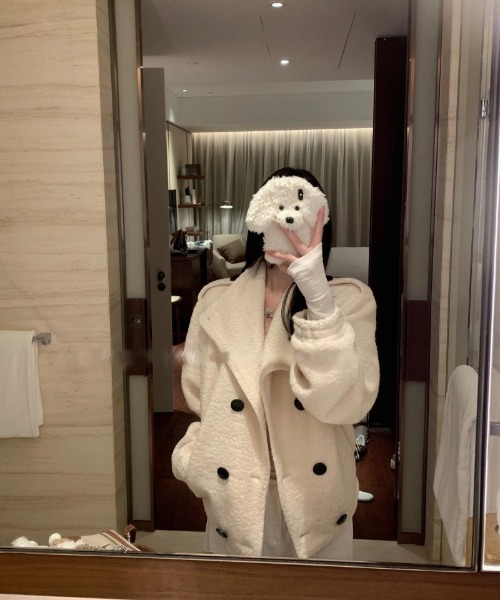 Ritzy（リッツィー）の「フェイクムートンコート（ムートンコート・レディース・ベージュ・M）」の20枚目の写真