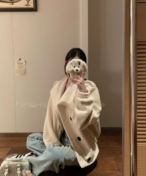 Ritzy（リッツィー）の「フェイクムートンコート（ムートンコート・レディース・ベージュ・M）」の22枚目の写真