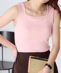 スポーツウェア」に該当するレディースのタンクトップ（ピンク/桃色系