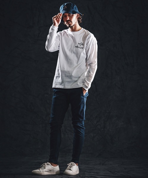 wjk reluxe（ダブルジェーケーリラックス）の「mlt5530-dry touch embroidery LS tee ロングスリーブカットソー(WR26S-23)（Tシャツ/カットソー・メンズ・ホワイト/ブラック/ネイビー・XL/L/M/S）」の16枚目の写真