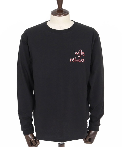 wjk reluxe（ダブルジェーケーリラックス）の「mlt5530-dry touch embroidery LS tee ロングスリーブカットソー(WR26S-23)（Tシャツ/カットソー・メンズ・ホワイト/ブラック/ネイビー・XL/L/M/S）」の5枚目の写真