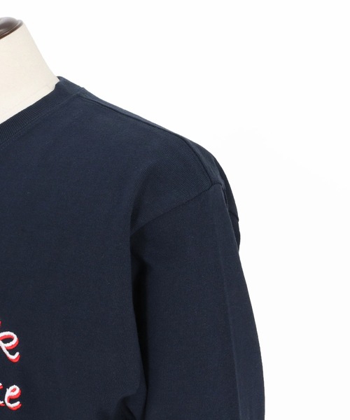 wjk reluxe（ダブルジェーケーリラックス）の「mlt5530-dry touch embroidery LS tee ロングスリーブカットソー(WR26S-23)（Tシャツ/カットソー・メンズ・ホワイト/ブラック/ネイビー・XL/L/M/S）」の9枚目の写真