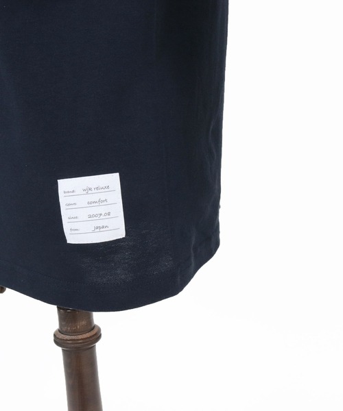 wjk reluxe（ダブルジェーケーリラックス）の「mlt5530-dry touch embroidery LS tee ロングスリーブカットソー(WR26S-23)（Tシャツ/カットソー・メンズ・ホワイト/ブラック/ネイビー・XL/L/M/S）」の11枚目の写真