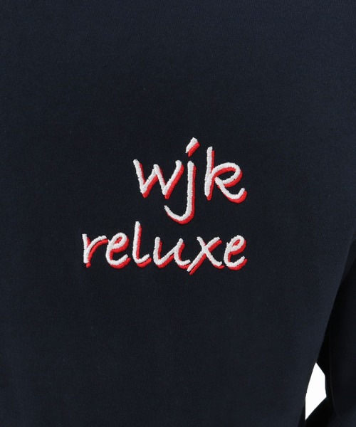 wjk reluxe（ダブルジェーケーリラックス）の「mlt5530-dry touch embroidery LS tee ロングスリーブカットソー(WR26S-23)（Tシャツ/カットソー・メンズ・ホワイト/ブラック/ネイビー・XL/L/M/S）」の13枚目の写真