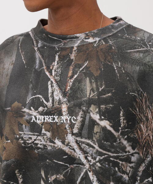 AVIREX(アヴィレックス)の「CREW NECK SWEAT "REAL TREE CAMO" / クルーネックスウェット リアルツリーカモ / AVIREX / アヴィレックス(スウェット・メンズ・ブラック/その他2・X-LARGE/LARGE/MEDIUM)」の19枚目の写真