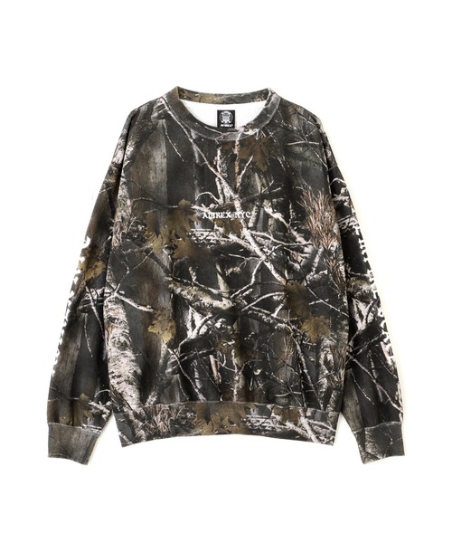 CREW NECK SWEAT 'REAL TREE CAMO' / クルーネックスウェット リアル