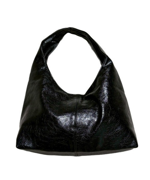 Chikashitsu +(チカシツプラス)の「【Chikashitsu +】triangle coating bag / 【チカシツプラス】トライアングルコーティングバッグ(ショルダーバッグ・メンズ・ブラック/ブラウン・ONE SIZE)」の8枚目の写真