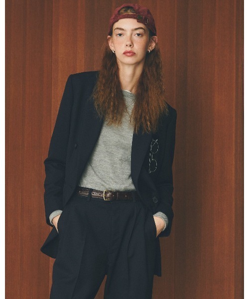 THE SHINZONE（ザ　シンゾーン）の「THE SHINZONE CROCODILE PLUMP BELT 25AMSIT11（ベルト・レディース・ブラック/ブラウン・FREE）」の4枚目の写真