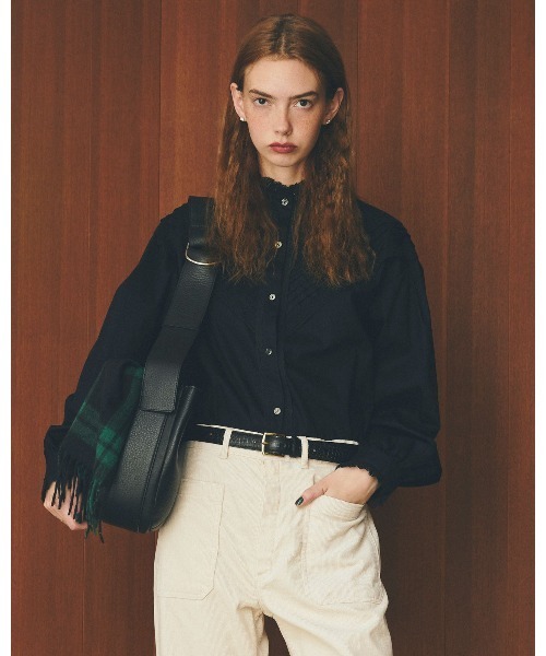 THE SHINZONE（ザ　シンゾーン）の「THE SHINZONE CROCODILE PLUMP BELT 25AMSIT11（ベルト・レディース・ブラック/ブラウン・FREE）」の6枚目の写真