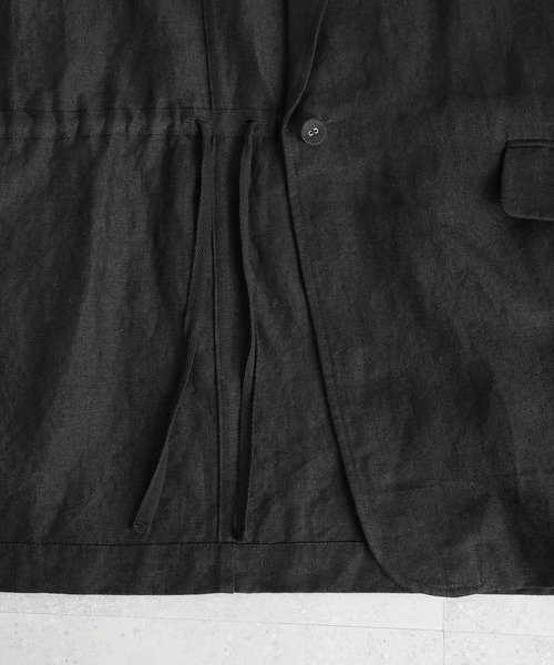 natural by clip》フレンチリネンジャケット×パンツ[プチサイズあり