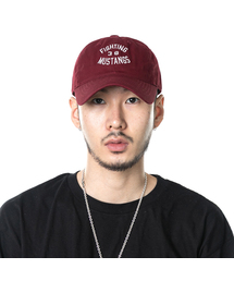 NAVYTEAM（ネイビーチーム）の「NTV BC-FIGHTING 38 MUSTANGS CAP-BURGUNDY（キャップ）」
