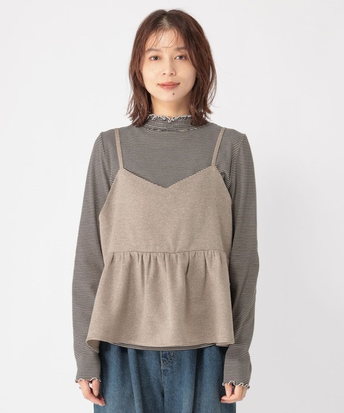 WEB限定】アイロンいらずキャミソール[プラスサイズあり