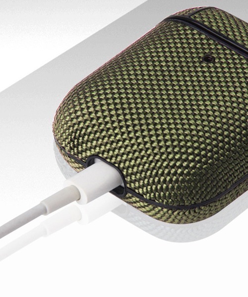Fun & Daily（ファンアンドデイリー）の「Nylon Woven AirPods4 Case / エアポッズ４（ヘッドフォン/イヤホン・メンズ・ネイビー/グレー/ブラック/カーキ・FREE）」の10枚目の写真