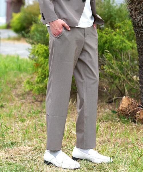 DRESSTERIOR(ドレステリア)の「【セットアップ可/MonoMax4月号掲載/Safari5月号掲載】CARREMAN ストレッチパンツ(その他パンツ・メンズ・ネイビー/ベージュ・76/79/82/85)」の3枚目の写真