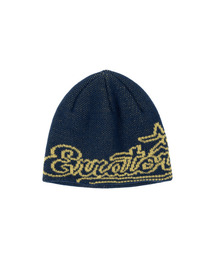ERTR（イーアールティーアール）の「ERRATOR Jackuard Beanie (Navy)（ニットキャップ/ビーニー）」