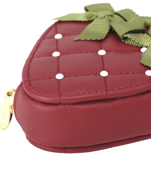 Maison de FLEUR（メゾンドフルール）の「いちごコインケース（コインケース・レディース・レッド・FREE）」の7枚目の写真