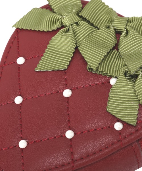 Maison de FLEUR（メゾンドフルール）の「いちごコインケース（コインケース・レディース・レッド・FREE）」の8枚目の写真