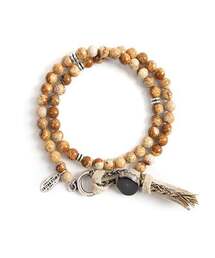 WILD BRICKS（ワイルドブリックス）の「WST GEMSTONE BRACELET (mustard)（ブレスレット）」