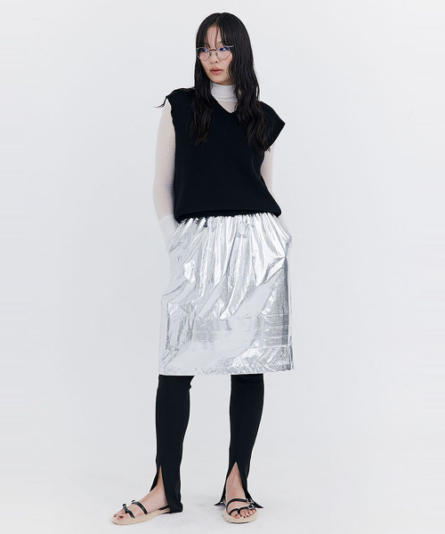 WNDERKAMMER(ブンダーカンマー)の「ダメージニットベスト_ブラック(ベスト・レディース・その他・ONE SIZE)」の9枚目の写真
