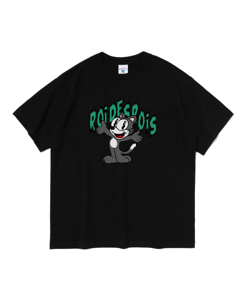 ROIDESROIS(ロワデロワ)の「シャシャキャラクター半袖Tシャツ(ブラック)(Tシャツ/カットソー・レディース・その他・S/2XL/XL/M/L)」の1枚目の写真