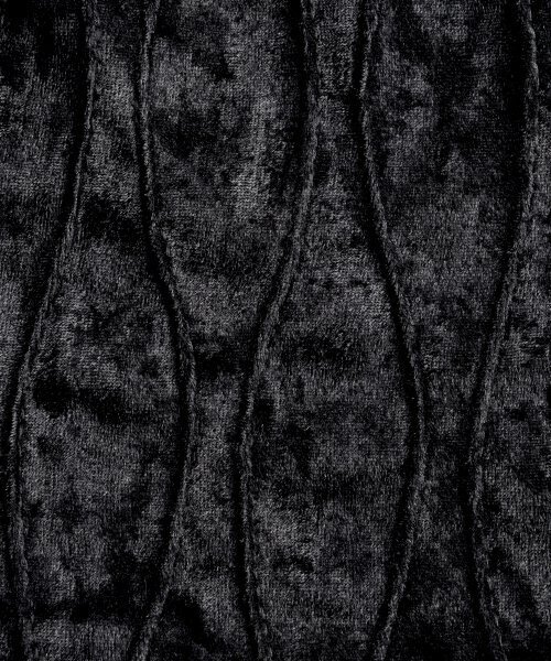 PIECEMAKER(ピースメーカー)の「VELVET WAVE STITCH 2WAY ZIP UP (BLACK)(ナイロンジャケット・レディース・その他・FREE)」の5枚目の写真