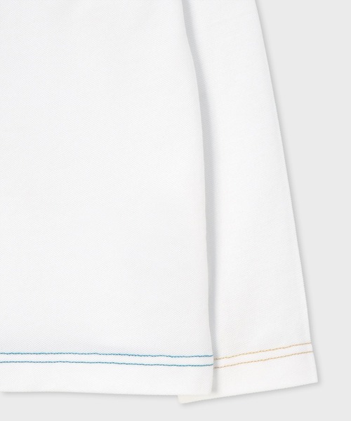 Paul Smith JUNIOR（ポールスミスジュニア）の「ジュニア カラーステッチ Tシャツ / 893195 3561201（Tシャツ/カットソー・キッズ・ブラック/ホワイト・100cm/110cm/120cm/130cm/140cm/150cm）」の8枚目の写真