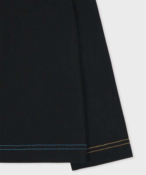 Paul Smith JUNIOR（ポールスミスジュニア）の「ジュニア カラーステッチ Tシャツ / 893195 3561201（Tシャツ/カットソー・キッズ・ブラック/ホワイト・100cm/110cm/120cm/130cm/140cm/150cm）」の4枚目の写真