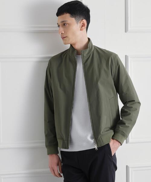 TAKEO KIKUCHI(タケオキクチ)の「スタンドカラー ショート リブ ブルゾン(ブルゾン・メンズ・ネイビー/カーキ・03/02/04)」の6枚目の写真