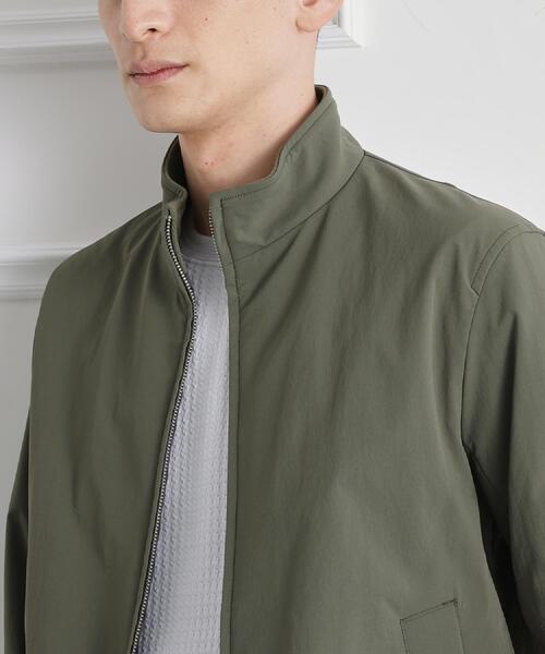 TAKEO KIKUCHI(タケオキクチ)の「スタンドカラー ショート リブ ブルゾン(ブルゾン・メンズ・ネイビー/カーキ・03/02/04)」の7枚目の写真