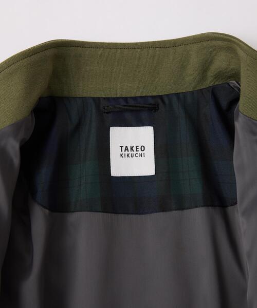 TAKEO KIKUCHI(タケオキクチ)の「スタンドカラー ショート リブ ブルゾン(ブルゾン・メンズ・ネイビー/カーキ・03/02/04)」の17枚目の写真