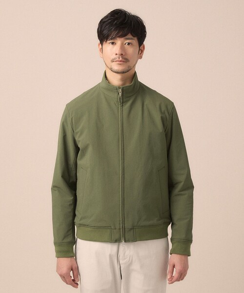 TAKEO KIKUCHI(タケオキクチ)の「スタンドカラー ショート リブ ブルゾン(ブルゾン・メンズ・ネイビー/カーキ・03/02/04)」の19枚目の写真