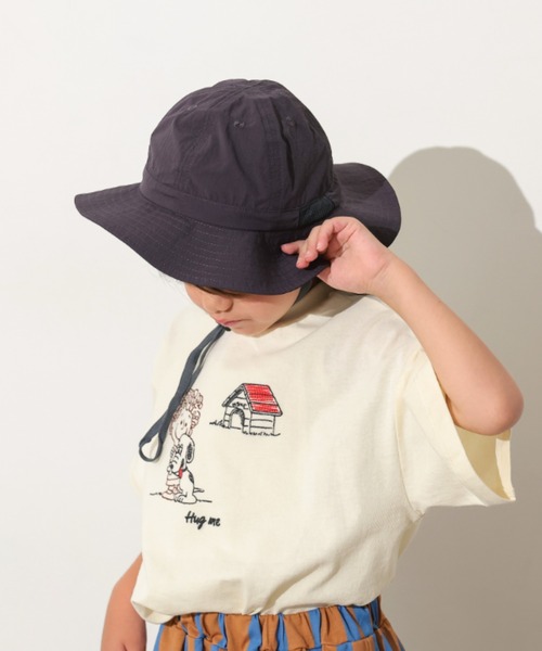 Ocean&Ground（オーシャン&グラウンド）の「ﾌﾟﾚｲHAT（ハット・キッズ・チャコール/ベージュ/グリーン・58/56/54/52/60/50）」の21枚目の写真