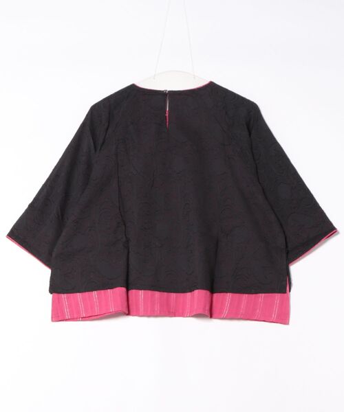 チャイハネ(チャイハネ)の「【チャイハネ】ペティナ刺繍トップス(その他トップス・レディース・ブラック/ホワイト/ブルー・FREE)」の11枚目の写真