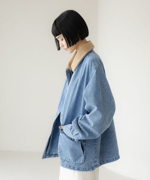 LOWRYS FARM(ローリーズファーム)の「ハンティングジャケット 637598(その他アウター・レディース・アイボリー/グレー/ブルー・FREE)」の18枚目の写真