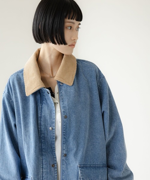 LOWRYS FARM(ローリーズファーム)の「ハンティングジャケット 637598(その他アウター・レディース・アイボリー/グレー/ブルー・FREE)」の19枚目の写真