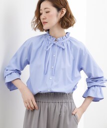 grove | フリルカラーリボンブラウス(シャツ/ブラウス)