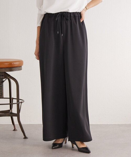 LIVETART（リヴェタート）の「《LIVETART》ストレッチツイルドロストパンツ（その他パンツ・レディース・ブラック/キャメル/ベージュ/ネイビー・1/0/2）」の18枚目の写真