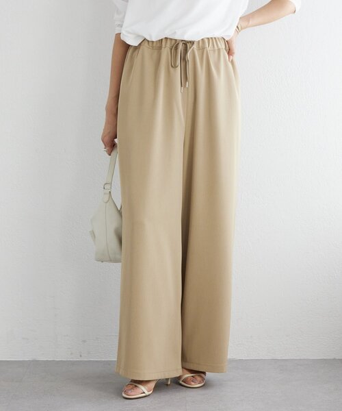 LIVETART（リヴェタート）の「《LIVETART》ストレッチツイルドロストパンツ（その他パンツ・レディース・ブラック/キャメル/ベージュ/ネイビー・1/0/2）」の9枚目の写真