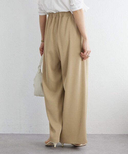 LIVETART（リヴェタート）の「《LIVETART》ストレッチツイルドロストパンツ（その他パンツ・レディース・ブラック/キャメル/ベージュ/ネイビー・1/0/2）」の11枚目の写真