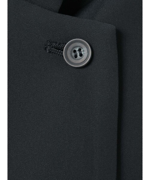 mizuiroind(ミズイロインド)の「mizuiro ind スタンドカラーワイドジャケット(その他アウター・レディース・チャコールグレー/ブラック/サンドベージュ/ネイビー・FREE)」の7枚目の写真