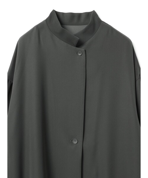 mizuiroind(ミズイロインド)の「mizuiro ind スタンドカラーワイドジャケット(その他アウター・レディース・チャコールグレー/ブラック/サンドベージュ/ネイビー・FREE)」の19枚目の写真