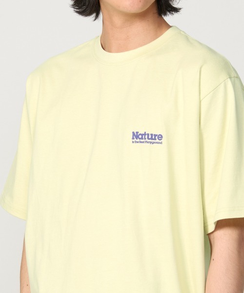 KRIFF MAYER(クリフメイヤー)の「【綿100%】クリフラビット半袖Tシャツ(ネイチャー)(Tシャツ/カットソー・メンズ・オフホワイト/ライトグリーン/コーラル/チャコール・X-LARGE/LARGE/MEDIUM)」の9枚目の写真