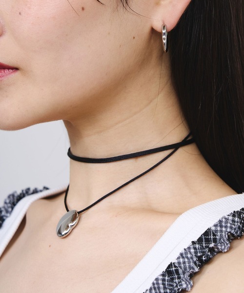 SOAC（ソーク）の「(SOAC)PLUMP DROP CORD NECKLACE（ネックレス・レディース・シルバー/ゴールド・ONE SIZE）」の4枚目の写真