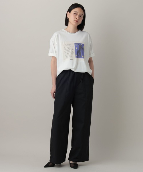 A part by（アパートバイ）の「HenriMatisse_Tシャツ（Tシャツ/カットソー・レディース・オフホワイト/ホワイト系その他5・FREE）」の3枚目の写真